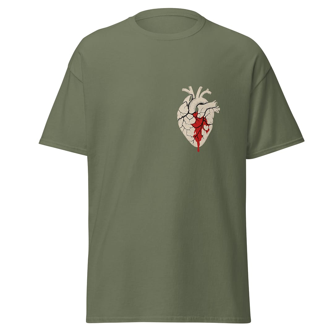 unisex-classic-tee-military-green-front-692976893fdd4.jpg