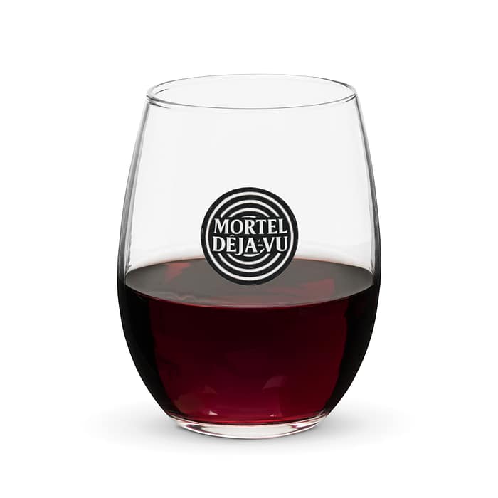 Mortel Deja-Vu wine glass